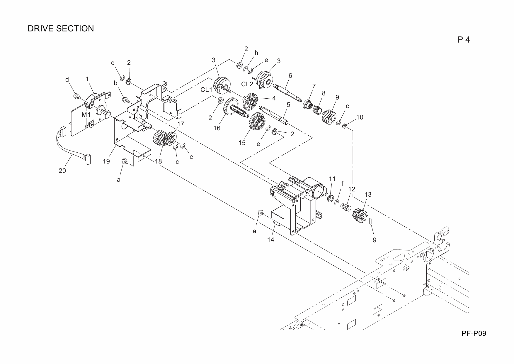 Konica-Minolta Options PF-P09 A0WJ022 Parts Manual-6